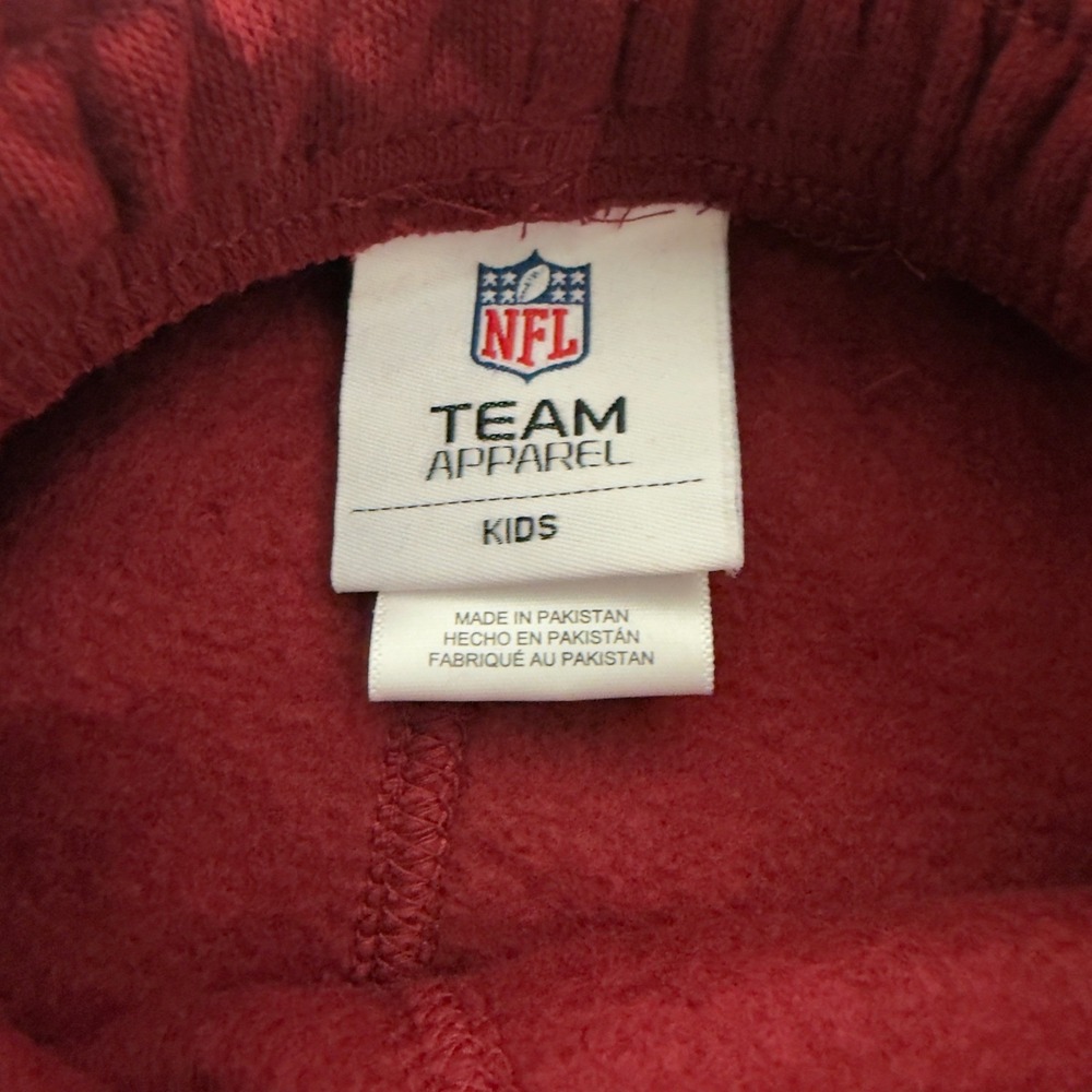 NFL Washington Commanders 2 Piece Set Grey Burgundy New Kids 2T - Picture 7 of 8